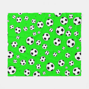 Cobertor De Velo Bola de Futebol / Futebol Seamless Pattern 