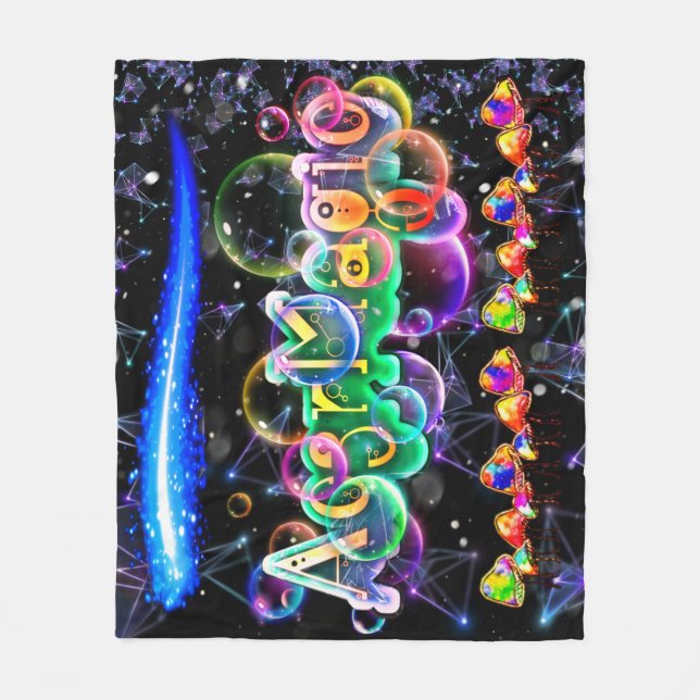 Cobertor De Velo Bolhas de Grupo Mágico Ac3r (Frente)