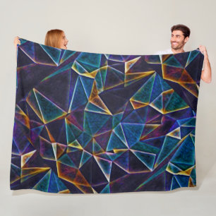 Cobertor De Velo Bolhas Quebradas Fleece Blanket