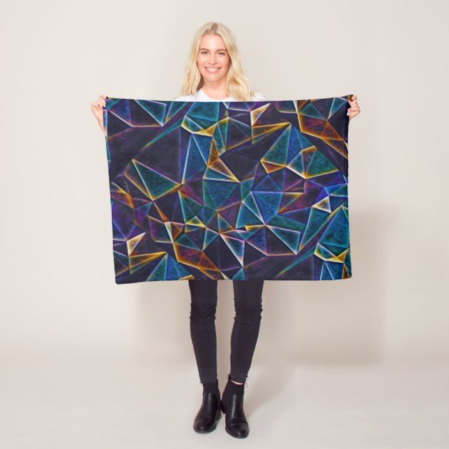 Cobertor De Velo Bolhas Quebradas Fleece Blanket (In Situ)