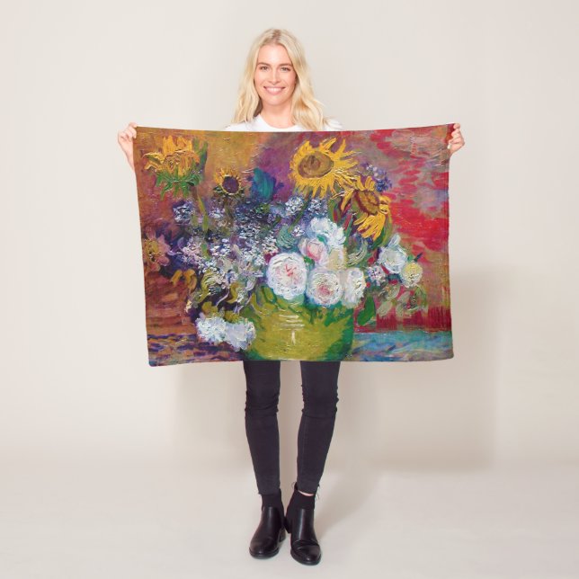 Cobertor De Velo Boliche com Flores, Van Gogh (In Situ)