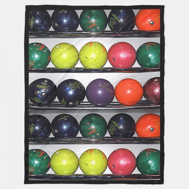 Cobertor De Velo Boliche Flece Blanket (Frente)