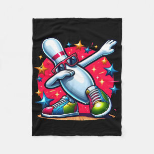 Cobertor De Velo Boliche Pin Dabbing Sungles Bowler Player Men Wome