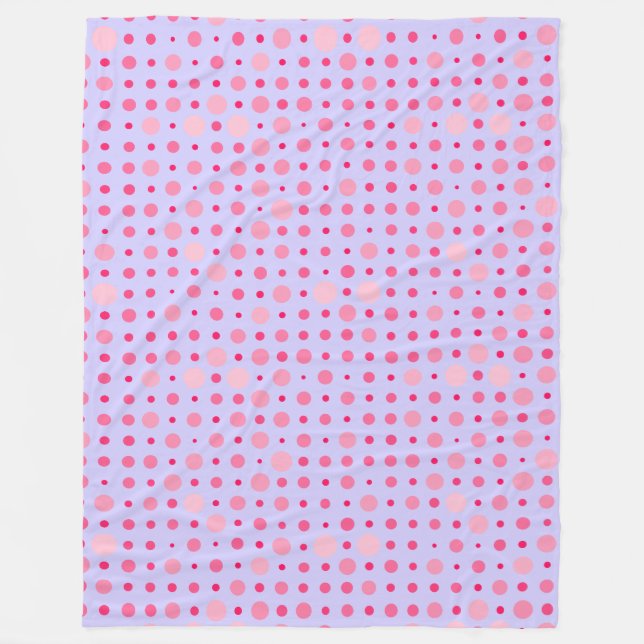 Cobertor De Velo Bolinhas 01.LPurple rosa BG (Frente)