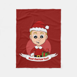 Cobertor De Velo Bolsa de desenho animado de Natal