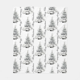 Cobertor De Velo Bolsa de velo de Natal WINTERLAND