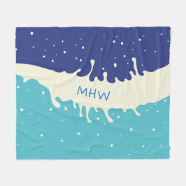 Cobertor De Velo Bolsa de velo personalizada de monograma