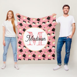 Cobertor De Velo Bolso de velo personalizado monograma