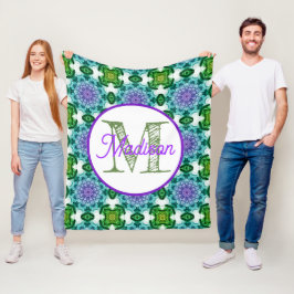 Cobertor De Velo Bolso de velo personalizado monograma