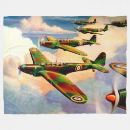 Cobertor De Velo Bombardeiro médio britânico Fairey Junior, de 1939