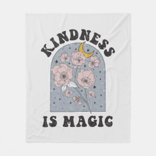 Cobertor De Velo Bondade é Flores de Vintagem Mágica