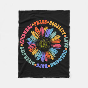 Cobertor De Velo Bondade Paz Igualdade Amor Esperança Diversidade H