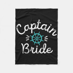 Cobertor De Velo Boné de Roda de Nave de Casamento Náutico Divertid