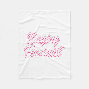Cobertor De Velo Boneca Feminista Enfurecida