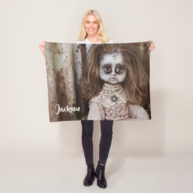 Cobertor De Velo Boneca horrorosa em sepulturas (In Situ)