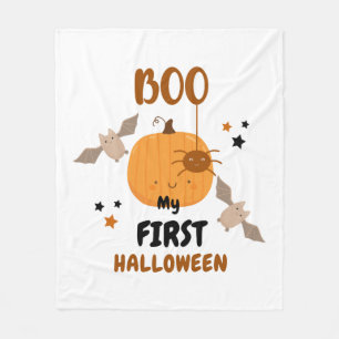 Cobertor De Velo Bonita NICU Halloween Meu Primeiro Preemie De Hall