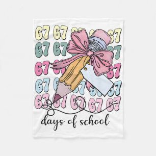 Cobertor De Velo Bonito 67 Dias Mais Inteligente 67 Dias De Escola