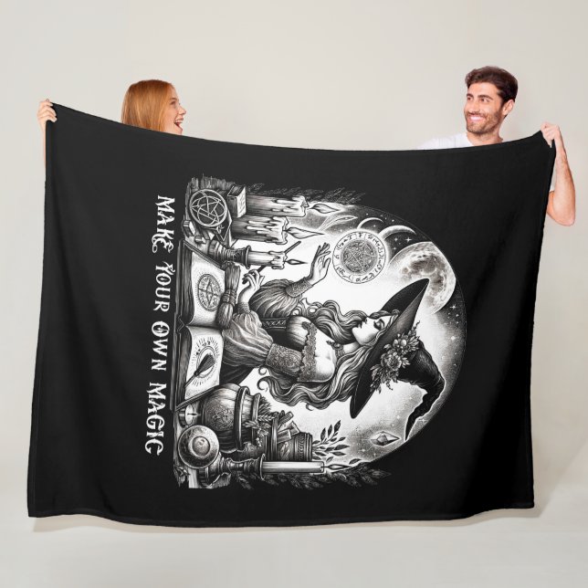 Cobertor De Velo Bonito Bruxa Apothecary faz sua própria magia (In Situ)