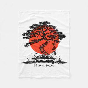 Cobertor De Velo Bonsai Kanji Japonês Miyagi Faça T Shi Personaliza