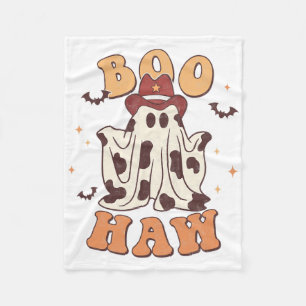 Cobertor De Velo Boo Halloween Trick Ou Treat Spooky Season Gho