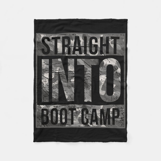 Cobertor De Velo Boot Camp Basic Training Shirt For New Military Re (Frente)