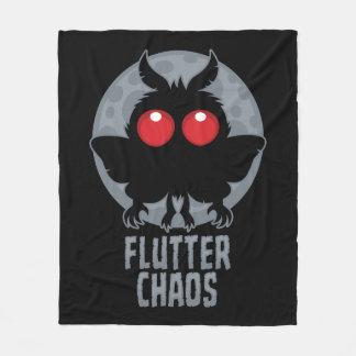 Cobertor De Velo Borboleta Caos Mothman Lenda Críptica