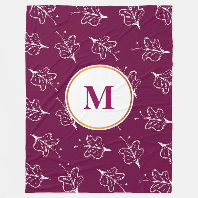 Cobertor De Velo borboleta com padrão (Frente)