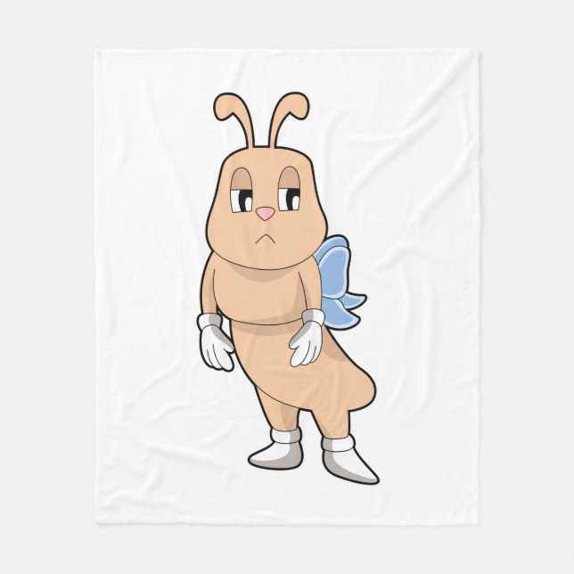 Cobertor De Velo Borboleta sem Asas (Frente)