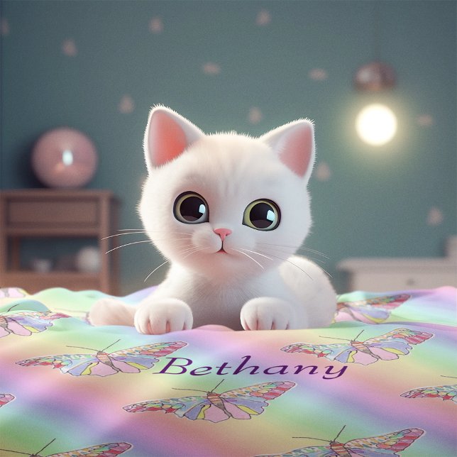 Cobertor De Velo Borboletas Bebidas (Criador carregado)