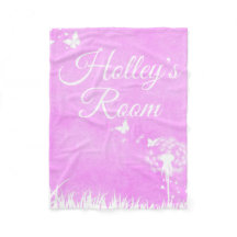 Borboletas e corações cor-de-rosa personalizados