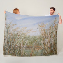 Bordo selvagem de um Impressão de Aquarela Natural