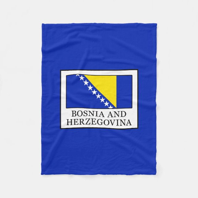 Cobertor De Velo Bósnia e Herzegovina (Frente)