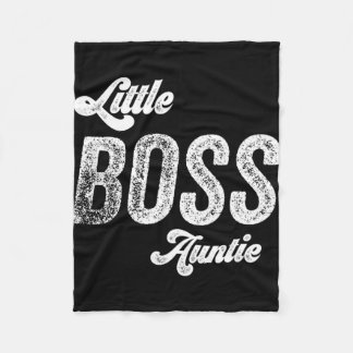 Cobertor De Velo Boss Auntie Baby Dia de as mães