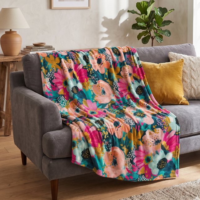 Cobertor De Velo Botanical Floral  (Criador carregado)