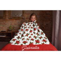 Botânico floral vermelho de Natal