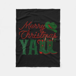 Cobertor De Velo Botas Cowboy Ocidentais Feliz Natal para Mulheres