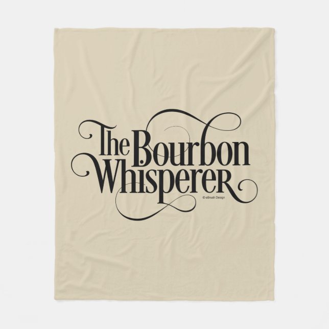 Cobertor De Velo Bourbon Whisperer (Frente)