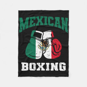 Cobertor De Velo Boxas Mexicanas Luvas Orgulho Mexicano Homens Patr