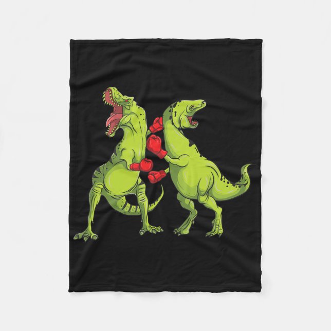 Cobertor De Velo Boxe T-rex  (Frente)