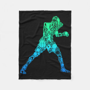 Cobertor De Velo Boxer Boxer Men Meninos Crianças