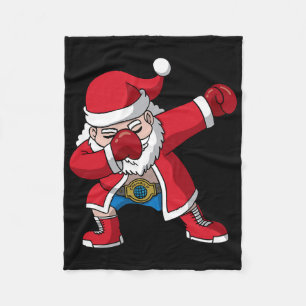 Cobertor De Velo Boxer Santa Claus Boxer Boxer Homens de Natal Boxi