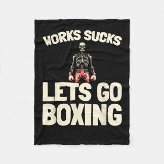 Cobertor De Velo Boxing - Boxer da Luva