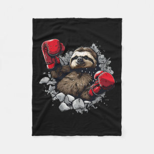 Cobertor De Velo Boxing Lover Boxing Luvas Kickboxing Engraçadas