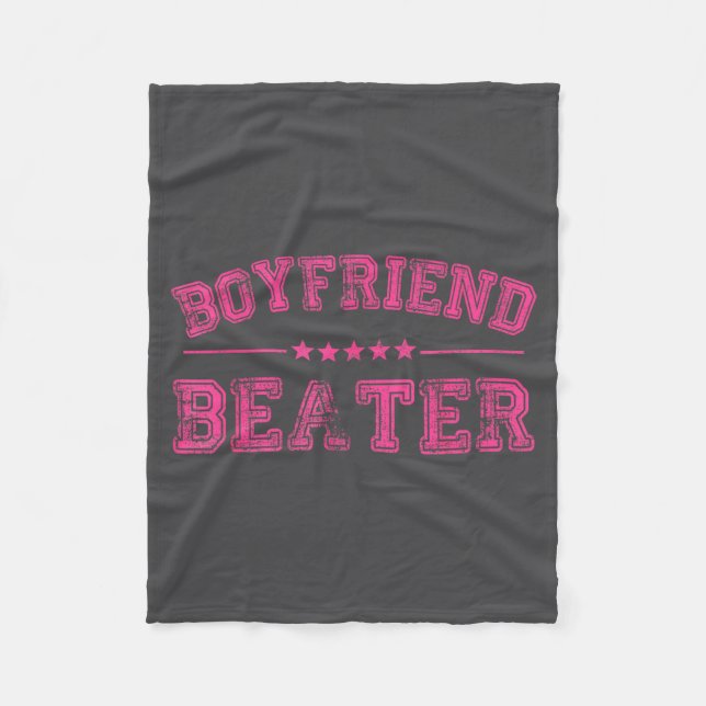 Cobertor De Velo Boyfriend Beater Funny Design 507eaff4f4b81bf657ea (Frente)