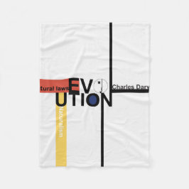 Cobertor De Velo Brahaus geométricos com tipografia