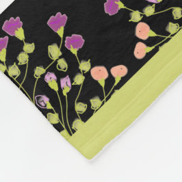 Cobertor De Velo Branco preto moderno e verde