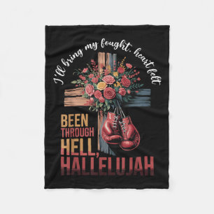 Cobertor De Velo Brandon Duro Lutou Aleluia Louva Jesus Cristo