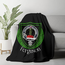 Cobertor De Velo Brasão do Clã Escocês Ferguson