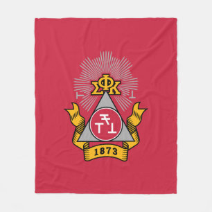 Cobertor De Velo Brasão Phi Sigma Kappa