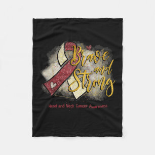 Cobertor De Velo Brave De Fita E Cancer Forte Do Pescoço Da Cabeça